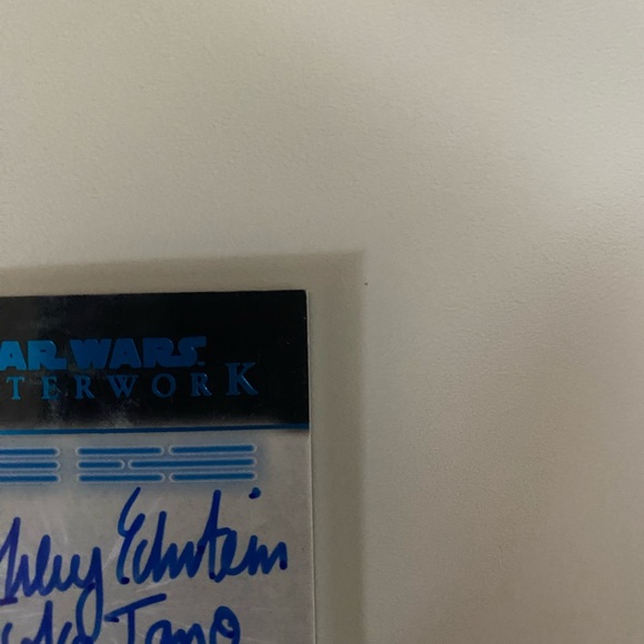 Topps Star Wars Masterwork Trading Card - Blue and Black - Picture 4 of 6